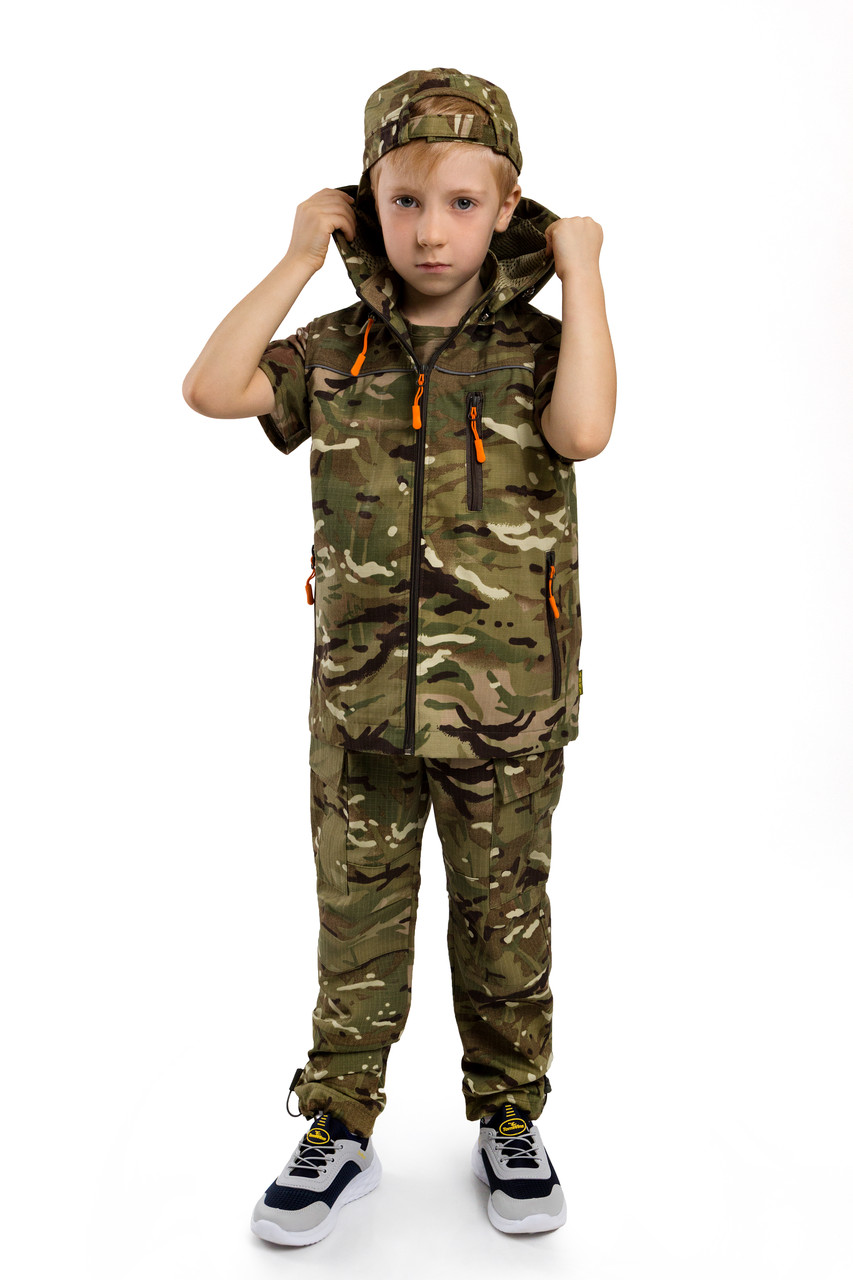 Жилет дитячий ARMY KIDS Скаут камуфляж МТП