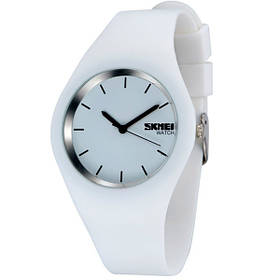 Skmei Жіночий годинник Skmei Rubber White II 9068C