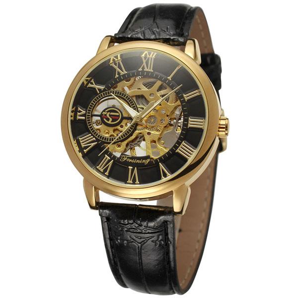 Forsining  Чоловічий годинник Forsining Rich Black 1120