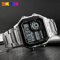 Skmei Чоловічий годинник Skmei Ripple Silver 1335S, фото 5