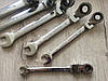 ✔️ Набір рожково-накидних ключів з тріскачкою на кардане 12 шт LEX 1578, фото 4