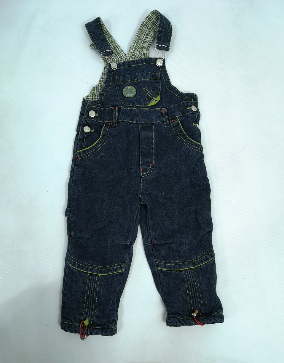 Якісний, щільний, джинсовий комбінізон Papagino, Розм 86 см (1 рік), Відл схід - фото 1 - id-p1076684528