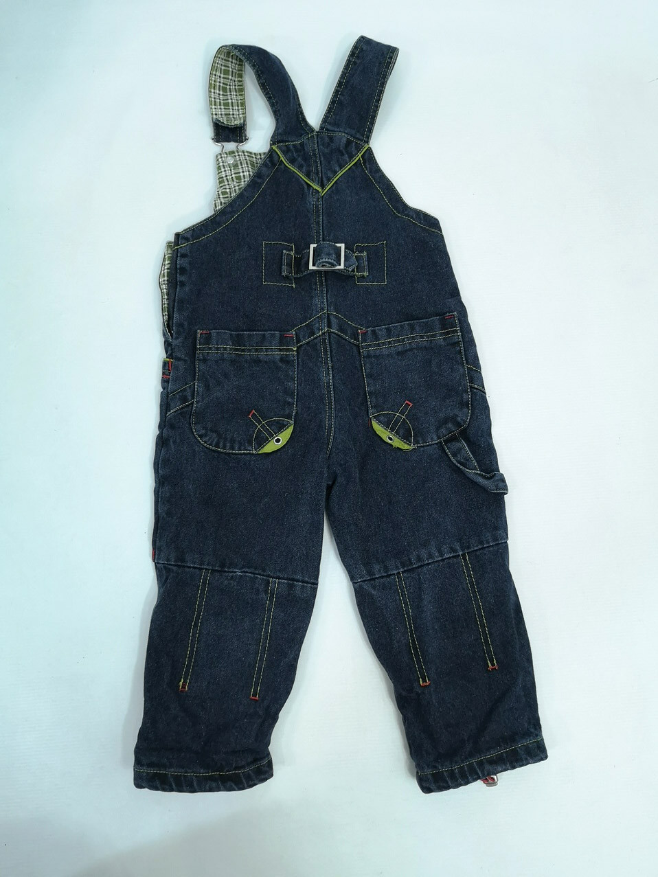 Якісний, щільний, джинсовий комбінізон Papagino, Розм 86 см (1 рік), Відл схід - фото 3 - id-p1076684528