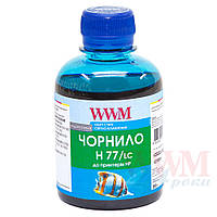 Чернила WWM для HP №177/85 200г Light Cyan Водорастворимые (H77/LC)