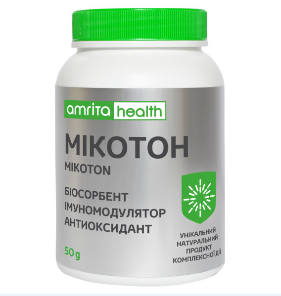 Мікотон, 50 г — біосорбент для очищення організму