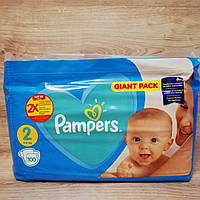 Подгузники Pampers Active Baby-Dry 2 (4-8 кг), 100шт