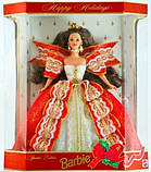 Лялька Барбі Святкова 1997 Happy Holidays Brunette Barbie, фото 2