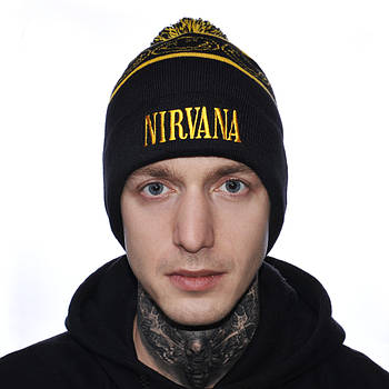 Шапка Nirvana з жакардовим візерунком