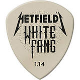 Медіатор Dunlop PH122R1.14 James Hetfield Signature White Fang Flow 1.14 mm, фото 2