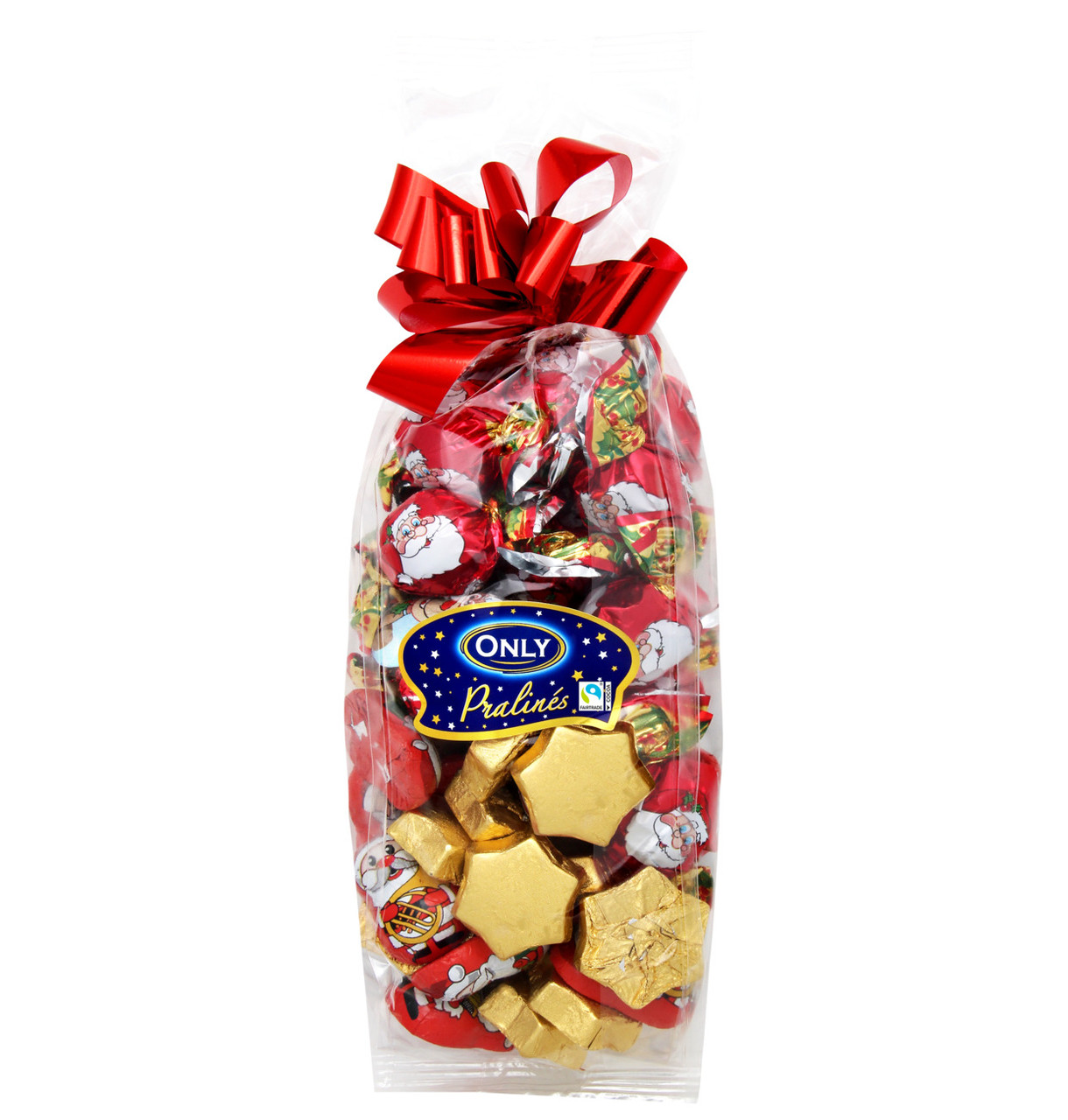 Цукерки Christmas mix Only молочний шоколад, пакет 500 г, 10 шт/ящ, фото 1