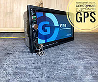 Автомагнитола с GPS навигатором сенсорным экраном 7" дюймов