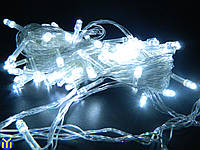 Гирлянда новогодняя нить, Белая, 200LED, 16м.