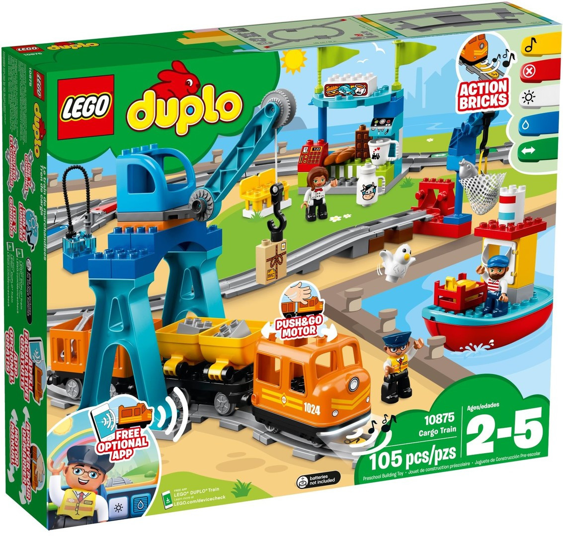 Lego Duplo Вантажний потяг 10875, фото 1