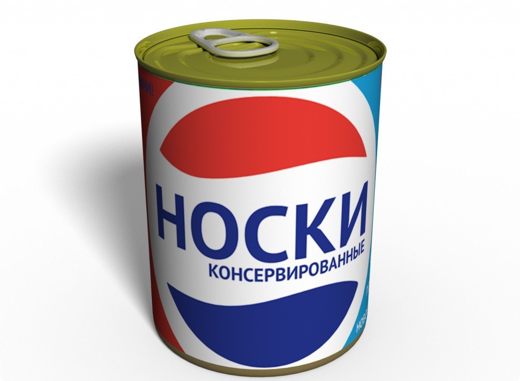 Консервовані шкарпетки В Стилі Пепсі — Подарунок Со Смаком — Подарунок Близком Людини tdi