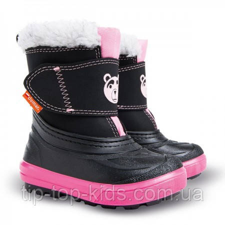 Зимові дутики Demar Bear 1507 b рожевий р.24/25