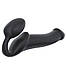 Безремний страпон Strap-On-Me Black XL, 23х4,5 см., фото 3
