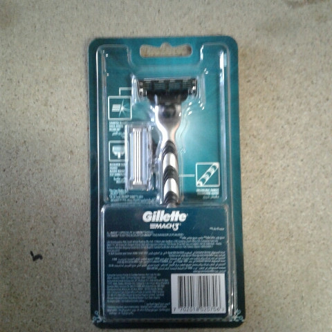 Станок для бритья мужской Gillette Mach 3 (Жиллет Бритва Мак 3 + 2 кассеты Оригинал) - фото 5 - id-p521116587