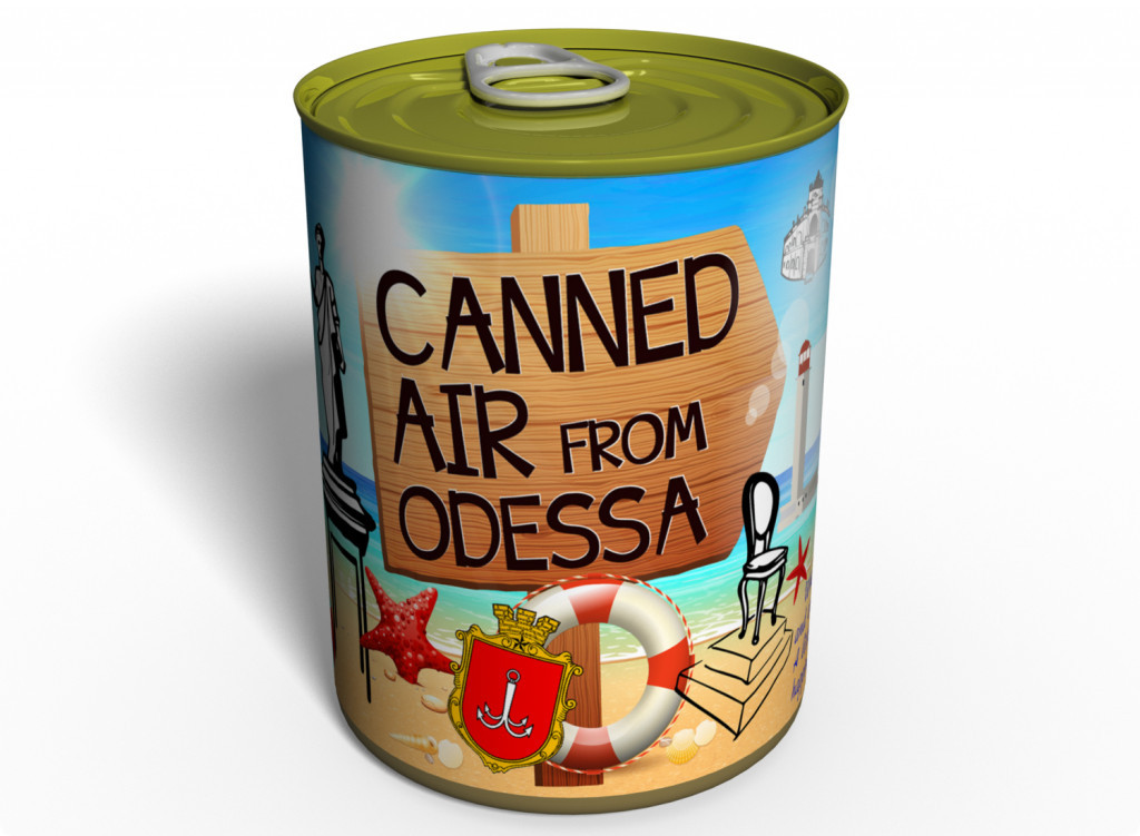 Canned Air From Odessa - Unique Gift From Ukraine tdi