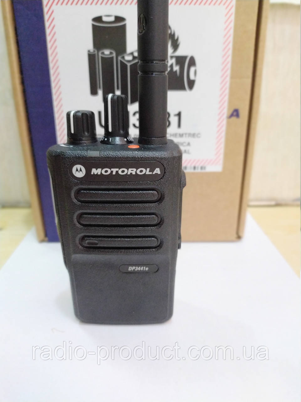 Motorola DP3441E, аналогово-цифрова (DMR) радіостанція UHF діапазону