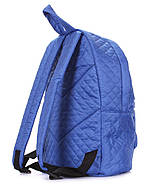 Жіночий стьобаний болоновий рюкзак The One (синій), фото 3