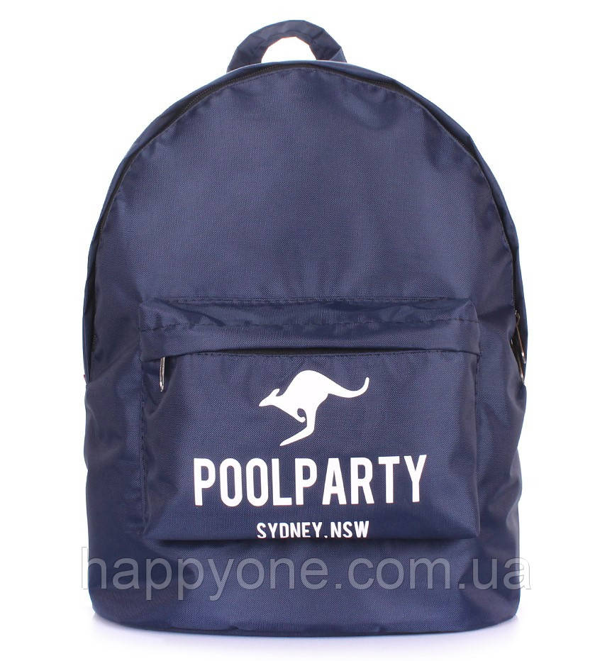 Молодіжний рюкзак Poolparty Oxford (синій)