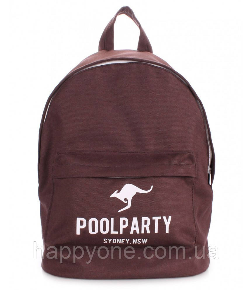 Молодіжний рюкзак Poolparty Oxford (коричневий)