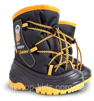 Зимові дутики Demar Happy Eskimo 4035 d чорні р.24/25