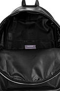 Шкіряний рюкзак Poolparty (чорний), фото 4