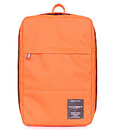 Рюкзак для ручної поклажі PoolParty HUB (помаранчевий) - Ryanair / Wizz Air / МАУ, фото 2