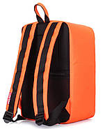 Рюкзак для ручної поклажі PoolParty HUB (помаранчевий) - Ryanair / Wizz Air / МАУ, фото 3