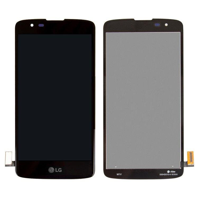 Дисплей LG K8 K350E | K350N | Phoenix 2 з сенсорним склом (Чорний) Оригінал Китай