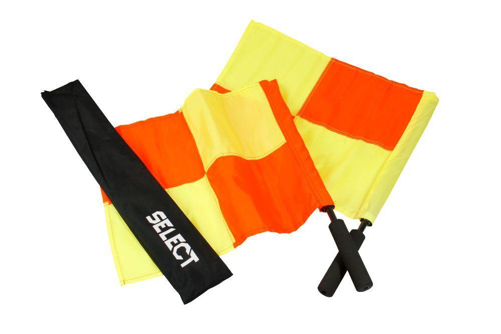 Професійні прапорці арбітра Select Linesman's flag 2 шт. (749050-213) Red/Yellow, фото 1