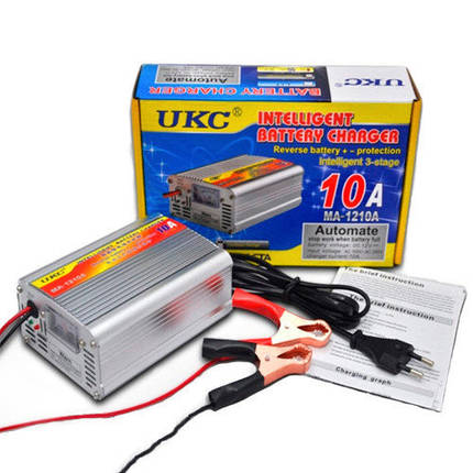 Зарядний пристрій для акумулятора UKC BATTERY CHARDER 10A MA-1210A 1888, фото 4