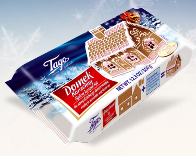 Пряниковий імбирний будиночок Tago Domek, 350гр Польща