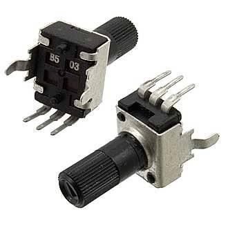 Резистор змінний пластмасовий R0902N 10 КОм 3pin