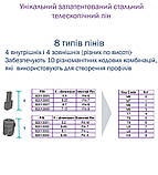 Циліндр MUL-T-LOCK Classic Pro 92 мм 65x27 ключ/тумблер нікель сатин, фото 5