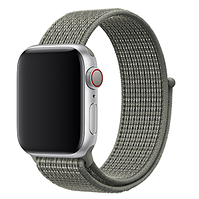 Ремінець нейлоновий Sport Loop для Apple Watch 38/40 mm Spruce Fog (еловий туман)