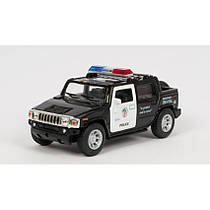 Іграшкова машинка металева Hummer H2 SUT Police Kinsmart KT5097WP