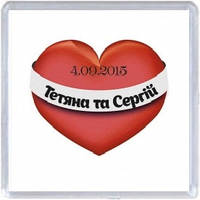 Весільний магнітик