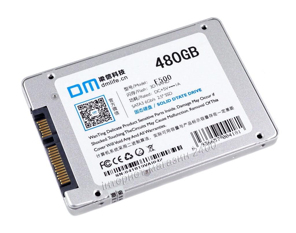 Opera Manhattan farligt Купить SSD диск 480GB (480 ГБ) для ноутбука и ПК 2.5" (жесткий  твердотельный накопитель) DM F500-480Gb SATA, цена 1500 ₴ — Prom.ua  (ID#1077047114)