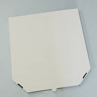 Картонная упаковка для пиццы 400х400х35 мм белая