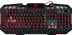 Клавіатура Defender Doom Keeper GK-100DL RU USB з підсвічуванням ігрова