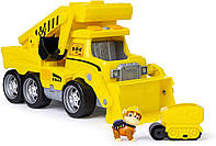 Paw Patrol Construction Truck Большой спасательный грузовик Крепыша Щенячий патруль со звуком и светом