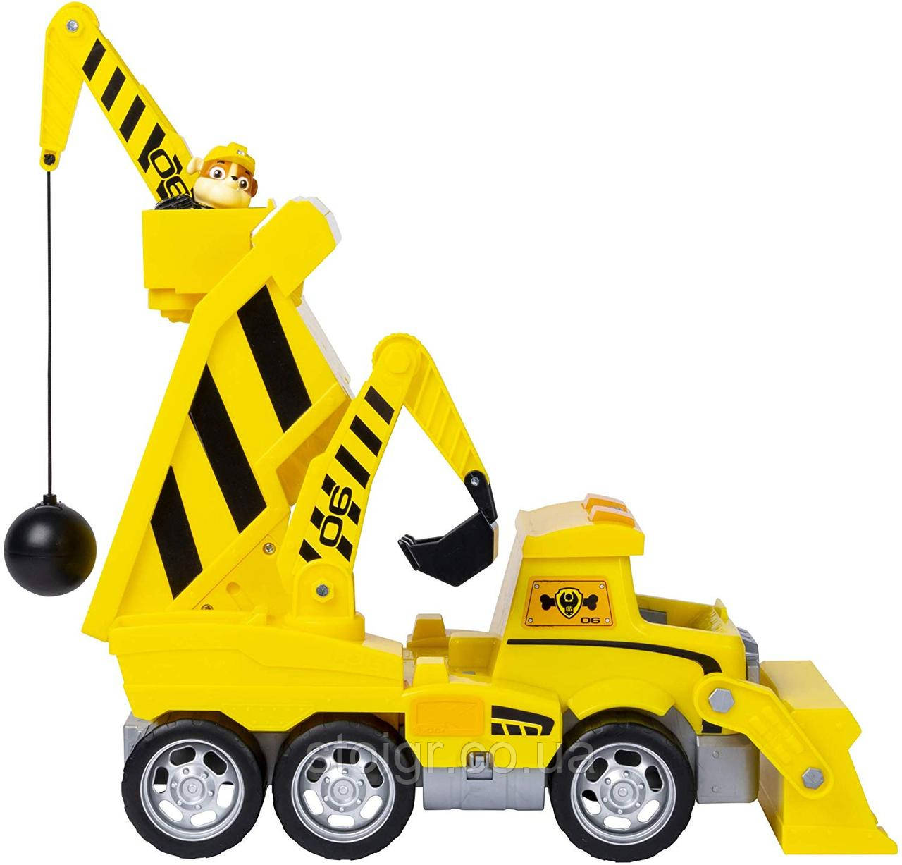 Paw patrol construction clearance truck