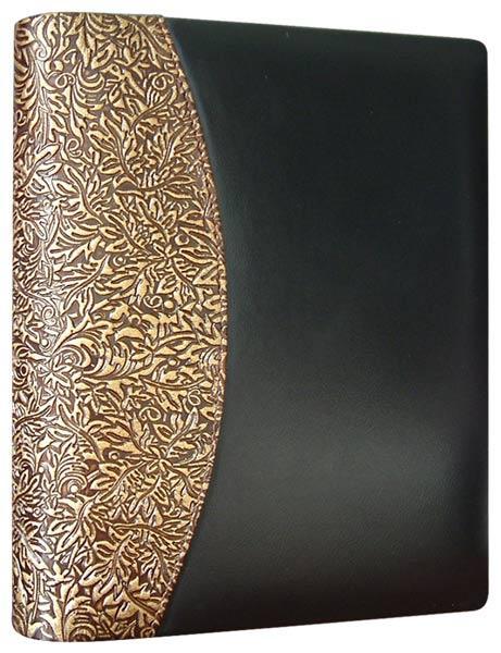 Щоденник А4 формату в шкіряній палітурці "Марокен", фото 1