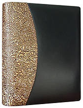 Щоденник А4 формату в шкіряній палітурці "Марокен"