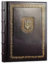 Щоденник  А4 в шкіряній палітурці "Президент"