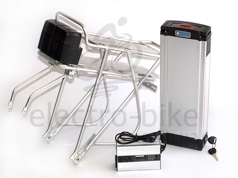 Акумуляторна батарея для електровелосипедів LiNiCoMnO2 36 V 17 Ah з багажником