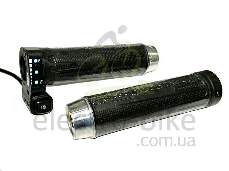 Ручка акселератора скутерна з індикацією і кнопкою 162X на 36 вольтів