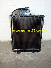 Радіатор Мтз, Д 240 4-рядний, мідний (виробник Дорожня карта, Харків)